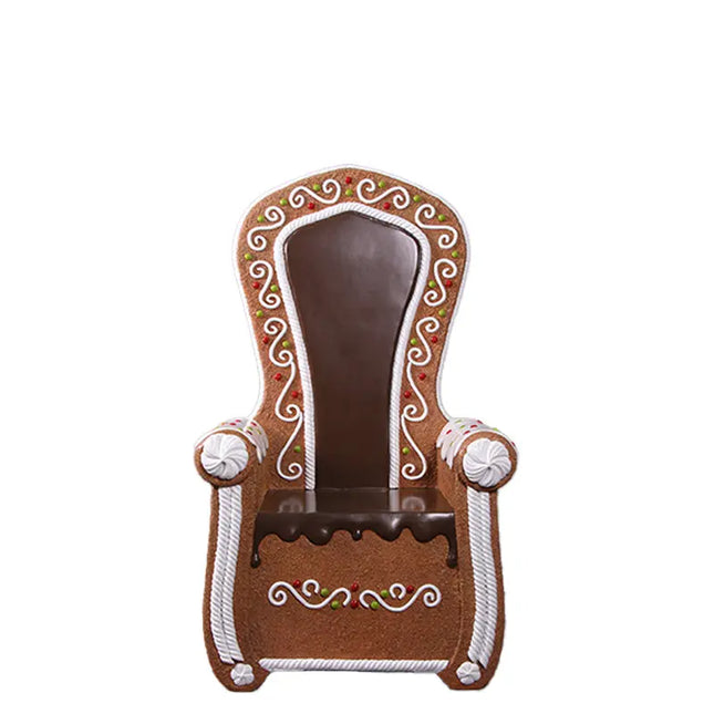 Gingerbread Throne Statue LM Treasures - H