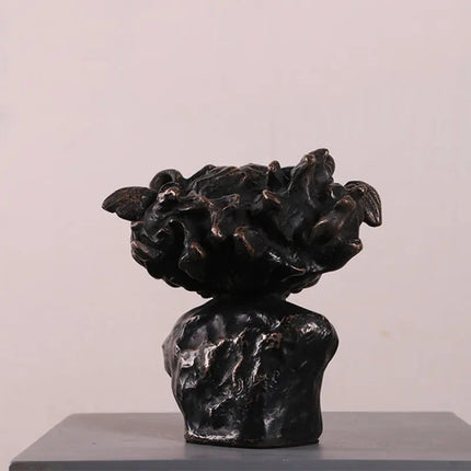 Small Medusa Bust Table Top Statue LM Treasures - H