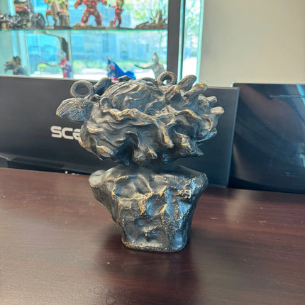 Small Medusa Bust Table Top Statue