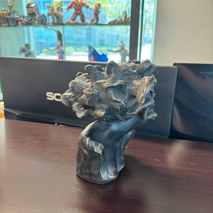 Small Medusa Bust Table Top Statue