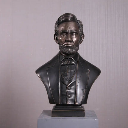 Abraham Lincoln Bust Life Size Statue LM Treasures - H