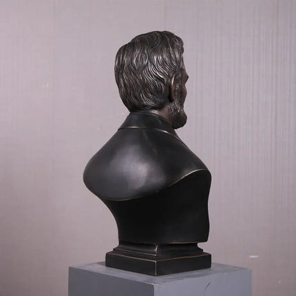 Abraham Lincoln Bust Life Size Statue LM Treasures - H