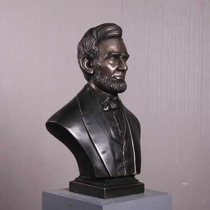 Abraham Lincoln Bust Life Size Statue LM Treasures - H
