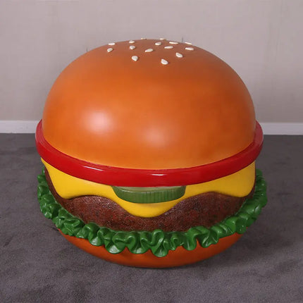 Giant Cheeseburger Over Sized Statue