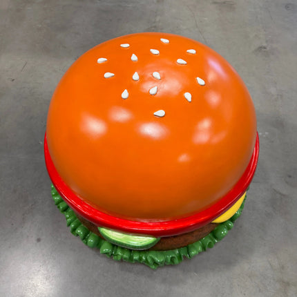Giant Cheeseburger Over Sized Statue LM Treasures - H