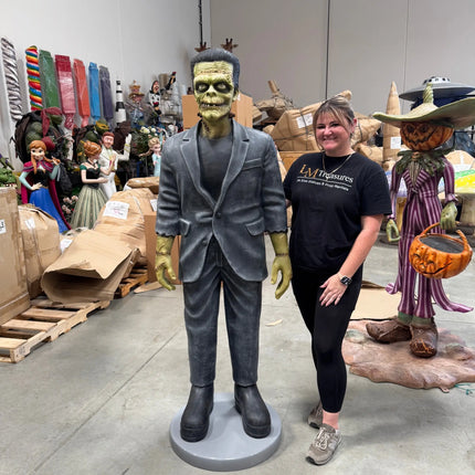 Frankenstein Monster Standing Life Size Statue LM Treasures - H