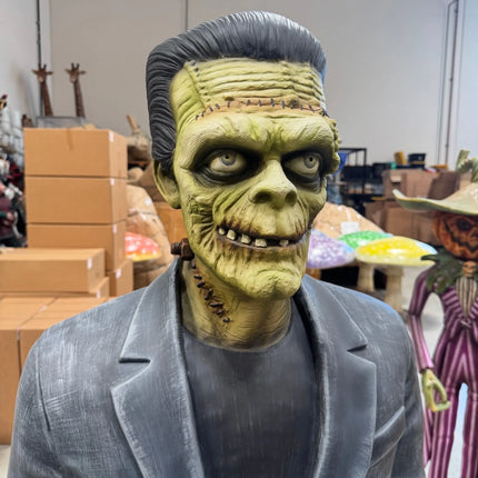 Frankenstein Monster Standing Life Size Statue LM Treasures - H