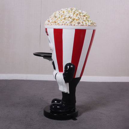 Popcorn Waiter Butler Statue LM Treasures - H