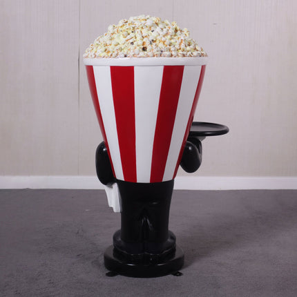 Popcorn Waiter Butler Statue LM Treasures - H