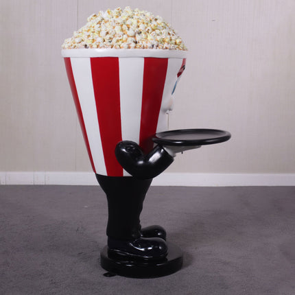 Popcorn Waiter Butler Statue LM Treasures - H