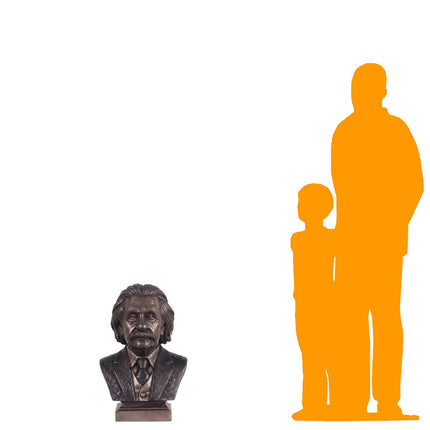 Albert Einstein Bust Life Size Statue