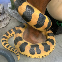 Anaconda Snake On Branch Life Size Statue - LM Treasures 