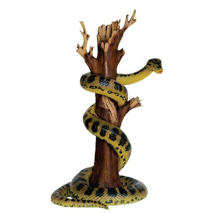 Anaconda Snake On Branch Life Size Statue - LM Treasures 