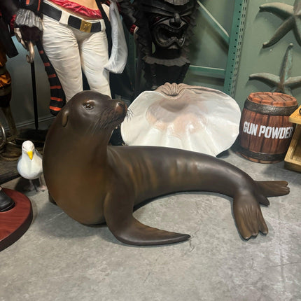 Sea Lion Seal Life Size Statue - LM Treasures 