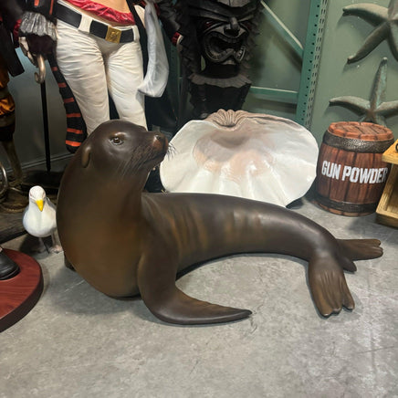 Sea Lion Seal Life Size Statue - LM Treasures 