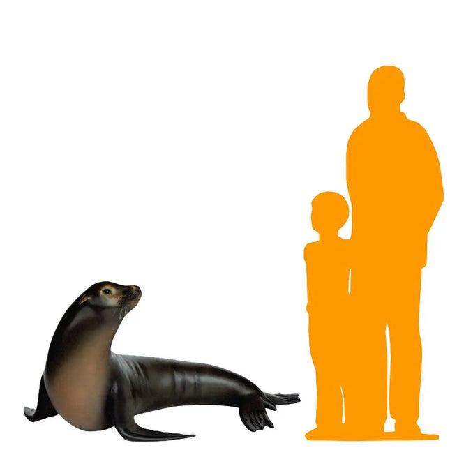 Sea Lion Seal Life Size Statue LM Treasures - A