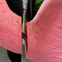 Standing Flamingo Life Size Statue - LM Treasures 