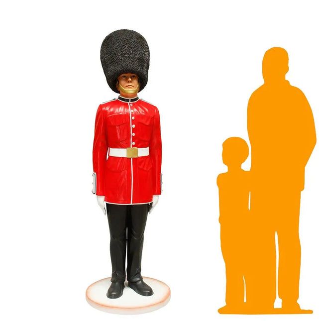 British Queen's Guard Life Size Statue LM Treasures - A