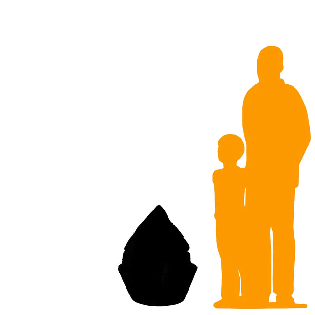 Pink Cupcake With Stars Over Sized Statue LM Treasures - A