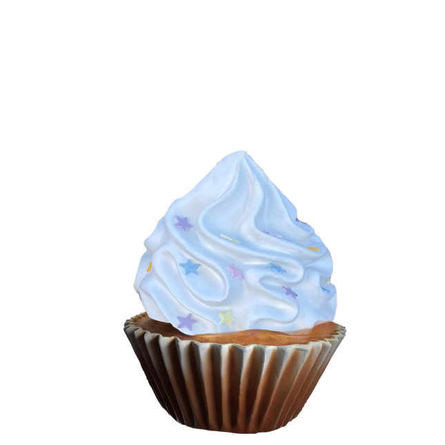 Cupcake With Pastel Stars Over Sized Statue LM Treasures - A