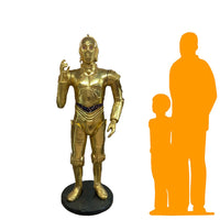 Gold Android Droid Butler Detective Life Size Statue - LM Treasures 