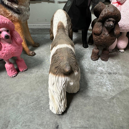 English Cocker Spaniel Life Size Dog Statue - LM Treasures 