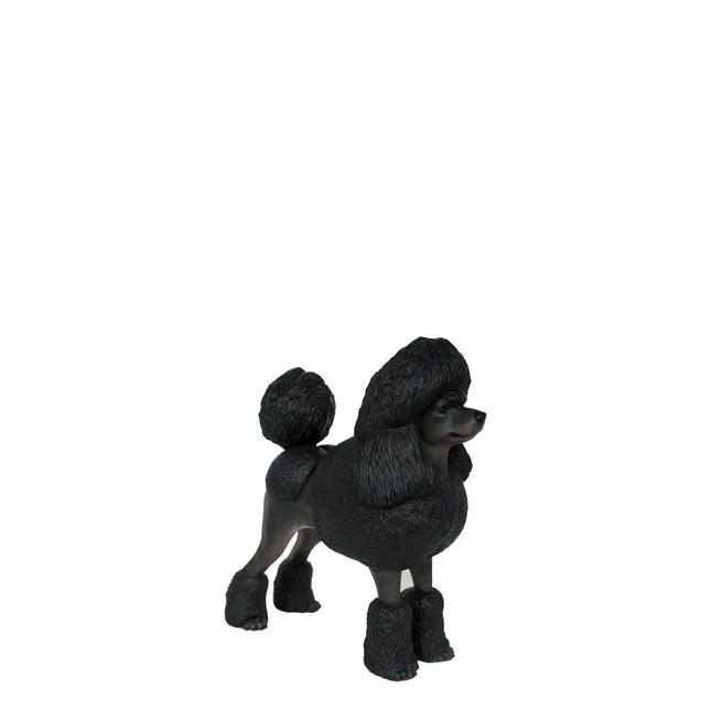 Black Poodle Life Size Dog Statue LM Treasures - A