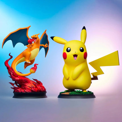 Pokemon Charizard Table Top Statue Sideshow