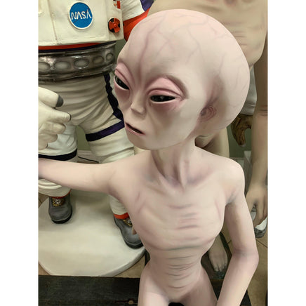 Alien Sitting No Bench Life Size Statue - LM Treasures 