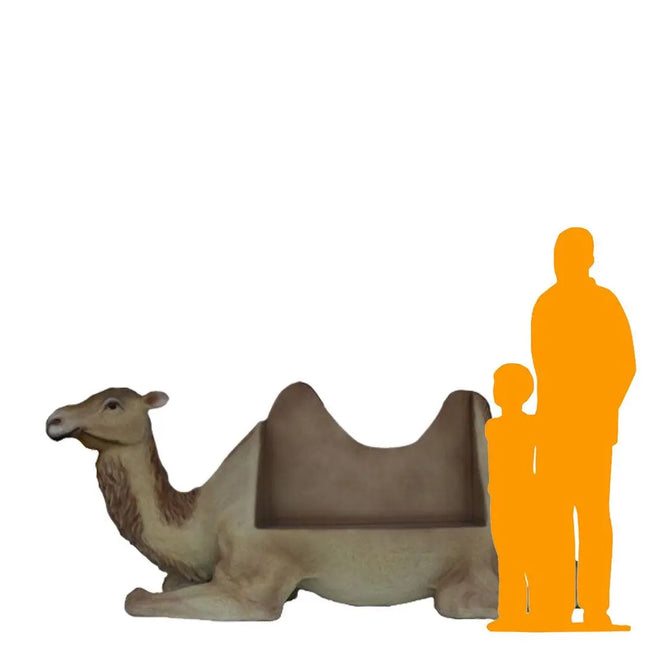 Camel Bench Life Size Statue LM Treasures - A