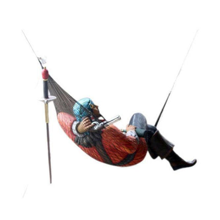 Pirate Hanging in Hammock Life Size Statue - LM Treasures 