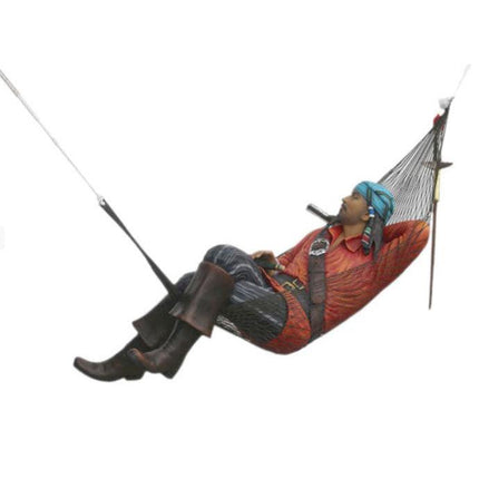 Pirate Hanging in Hammock Life Size Statue - LM Treasures 
