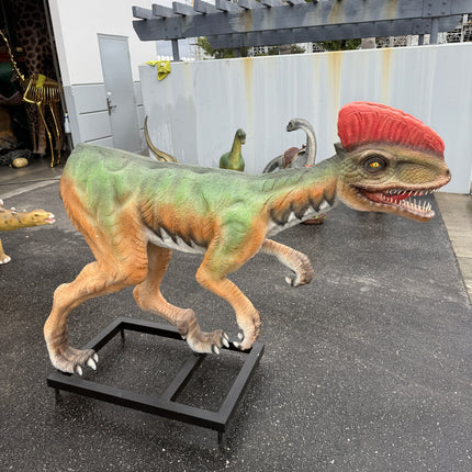 Venenifer No Dorsal Fin Dinosaur Life Size Statue