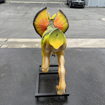 Venenifer with Dorsal Fin Dinosaur Life Size Statue