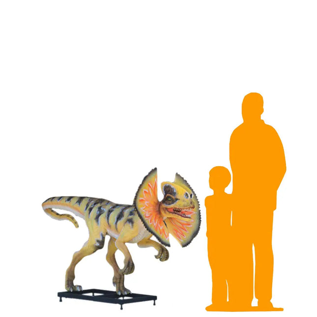 Venenifer with Dorsal Fin Dinosaur Life Size Statue LM Treasures - A
