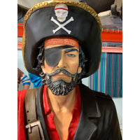 Pirate Captain Life Size Statue - LM Treasures 