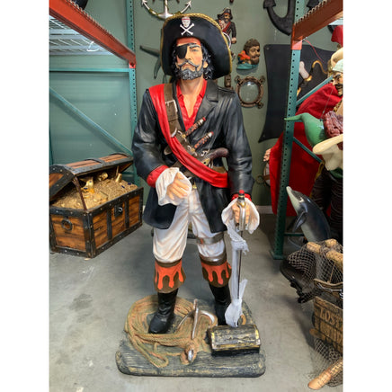 Pirate Captain Life Size Statue - LM Treasures 