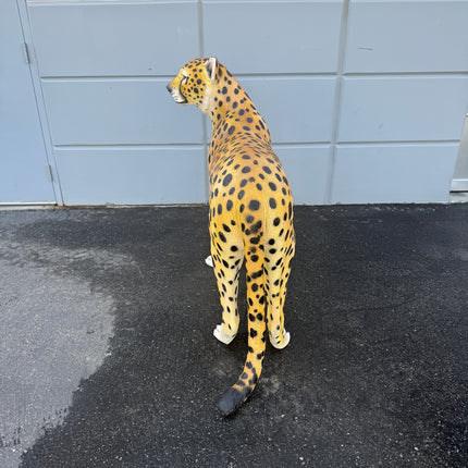 Cheetah Life Size Statue