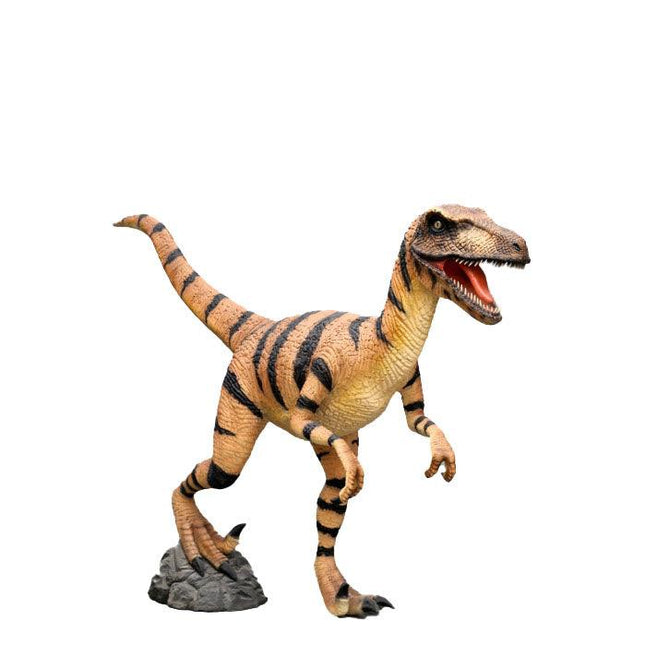 Velociraptor Dinosaur Life Size Statue
