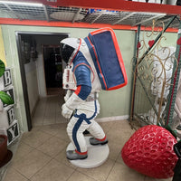Modern Astronaut Walking Life Size Statue - LM Treasures 