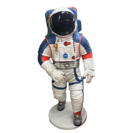 Modern Astronaut Walking Life Size Statue - LM Treasures 