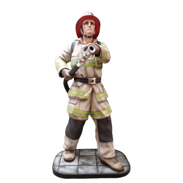 Fire Fighter Life Size Statue LM Treasures - A
