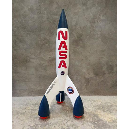 Small Space Rocket Statue - LM Treasures 