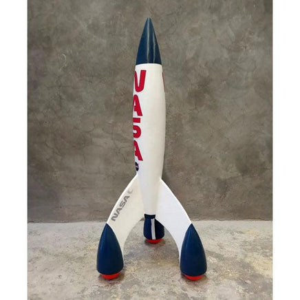 Small Space Rocket Statue - LM Treasures 
