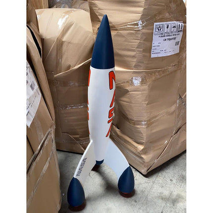 Small Space Rocket Statue - LM Treasures 