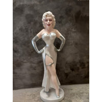 Actress In Silver Life Size Statue - LM Treasures 