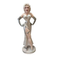 Actress In Silver Life Size Statue - LM Treasures 