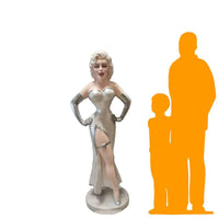 Actress In Silver Life Size Statue - LM Treasures 