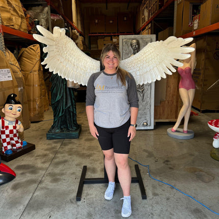Adjustable Wings On Stand Photo Op Statue