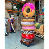 Large Stacked Donuts Over Sized Statue - LM Treasures 